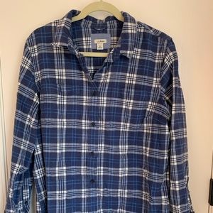 LL Bean flannel